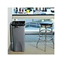 Rubbermaid Untouchable Indoor/Outdoor Trash Can, Gray Resin, 23 Gal.  (RCP356988GY)~#|#~sp44845562_sc7