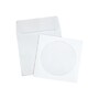 Quality Park Sleeves for CD/DVD, White Paper, 100/Box (QUA62903)~#|#~sp44845599_sc7