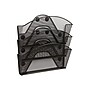 Safco Onyx Steel Mesh File Pockets, Black (4175BL)~#|#~sp44845635_sc7