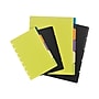 Staples Arc System Tab Dividers, 5-5/6" x 8-1/2", Assorted Colors, 5/Pack (20018)~#|#~sp44845643_sc7