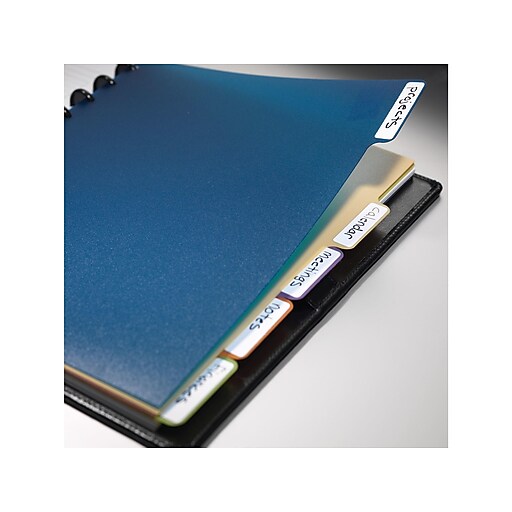 Staples® Arc System Tab Dividers, Assorted Colors, 9" x 11" Staples