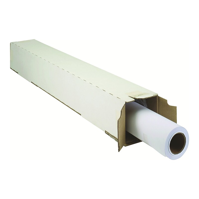 HP Premium Wide Format Bond Paper Roll, 42" x 100', Gloss Finish (HEWQ7995A) image 1