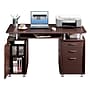 Techni Mobili 47"W Computer Desk, Chocolate (RTA-4985-CH36)~#|#~sp44845686_sc7