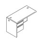 HON 38000 Series 48" Desk Return, Mahogany (H38216LNS)~#|#~sp44845706_sc7