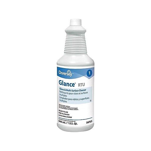 Diversey® Glance® Glass & MultiSurface Cleaner, Original, 32 Oz. Spray