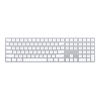 Apple Magic Wireless Keyboard, Silver (MQ052LL/A)