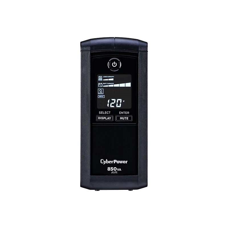CyberPower Intelligent LCD UPS, Black (CP850AVRLCD) image 1