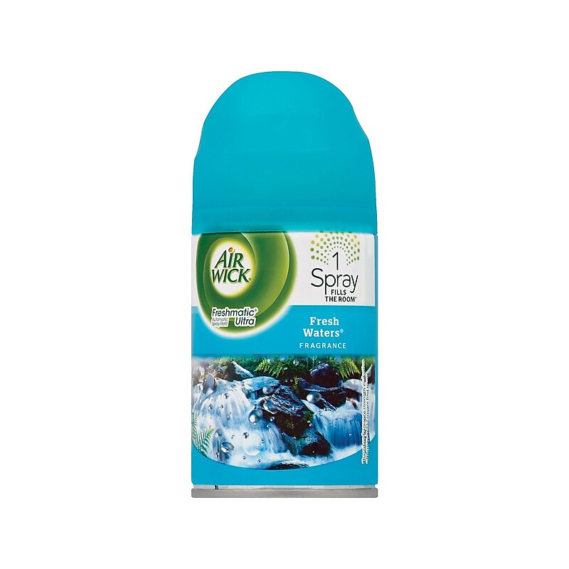 Air Wick Freshmatic Ultra Automatic Aerosol Air System Refill, 6.17 oz., Fresh Waters (6233879553) image 1
