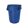 Rubbermaid Brute Outdoor Trash Can, Blue Resin, 44 Gal. (FG264360BLUE)~#|#~sp44846116_sc7