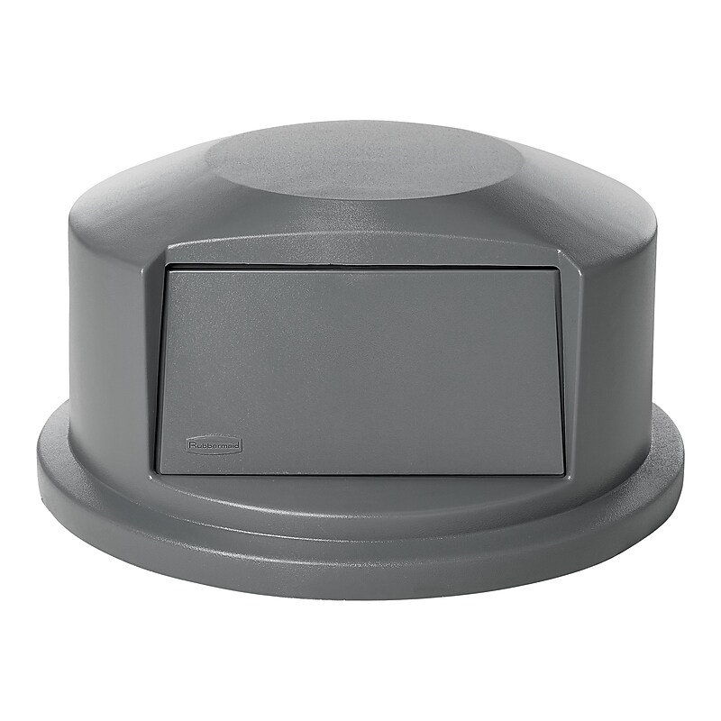 Rubbermaid BRUTE Outdoor Lid, Gray Polyethylene, 44 Gal. (FG264788GRAY) image 1