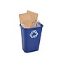 Rubbermaid Commercial Products Plastic Container, 10.25 Gal., Blue (FG295773BLUE)~#|#~sp44846147_sc7
