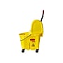 Rubbermaid Tandem Bucket & Side-Press Wringer, 31 qt. (7.75 Gal.), Yellow (FG738000YEL)~#|#~sp44846186_sc7