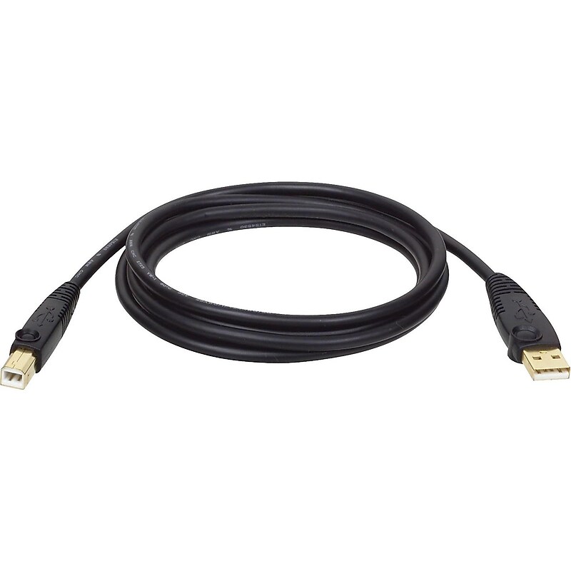 Tripp Lite 15' USB A Male/B Male, Black (U022-015) image 1