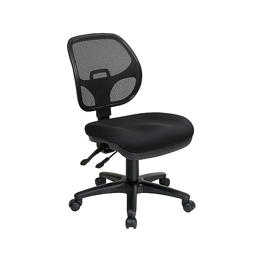 Office Star Proline II Fabric Computer and Desk Office Chair, Armless