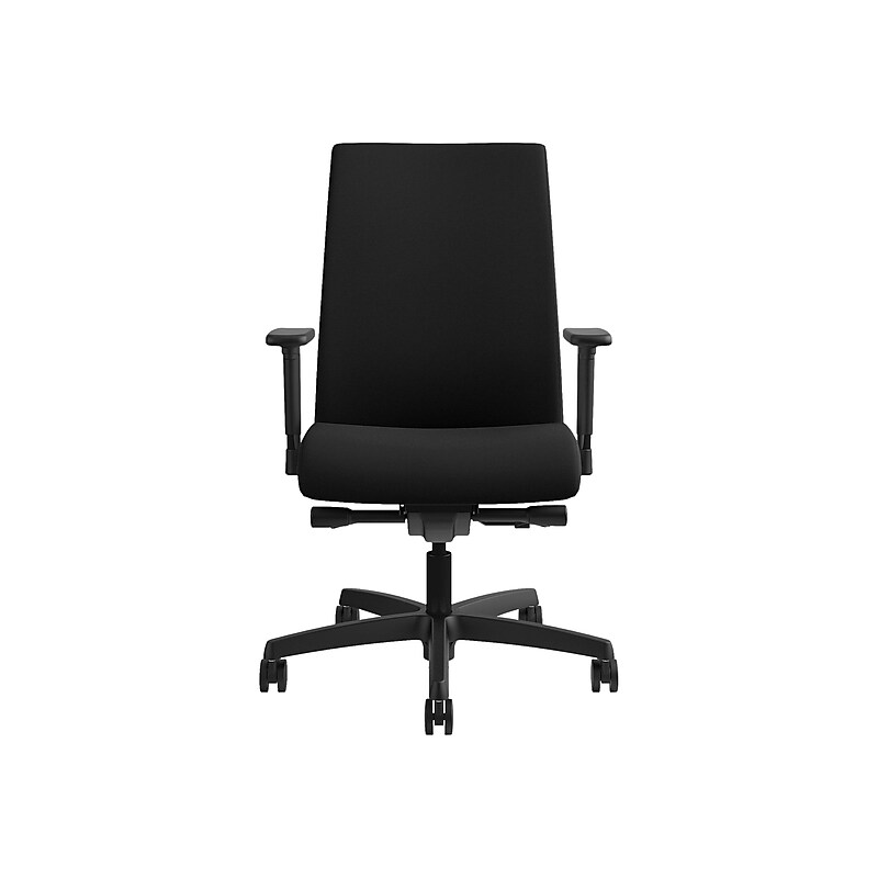 HON Ignition Fabric Task Chair, Black (HONIW104CU10) image 1