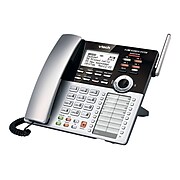 VTech Small Business CM18245 4-Line Cordless Extension Phone, Silver/Black