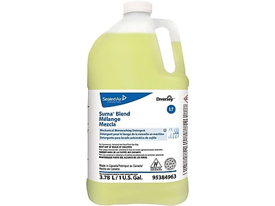 08/29/2024) Diversey Suma Blend L7 Dishwasher Detergent Liquid, Original Scent 95384963