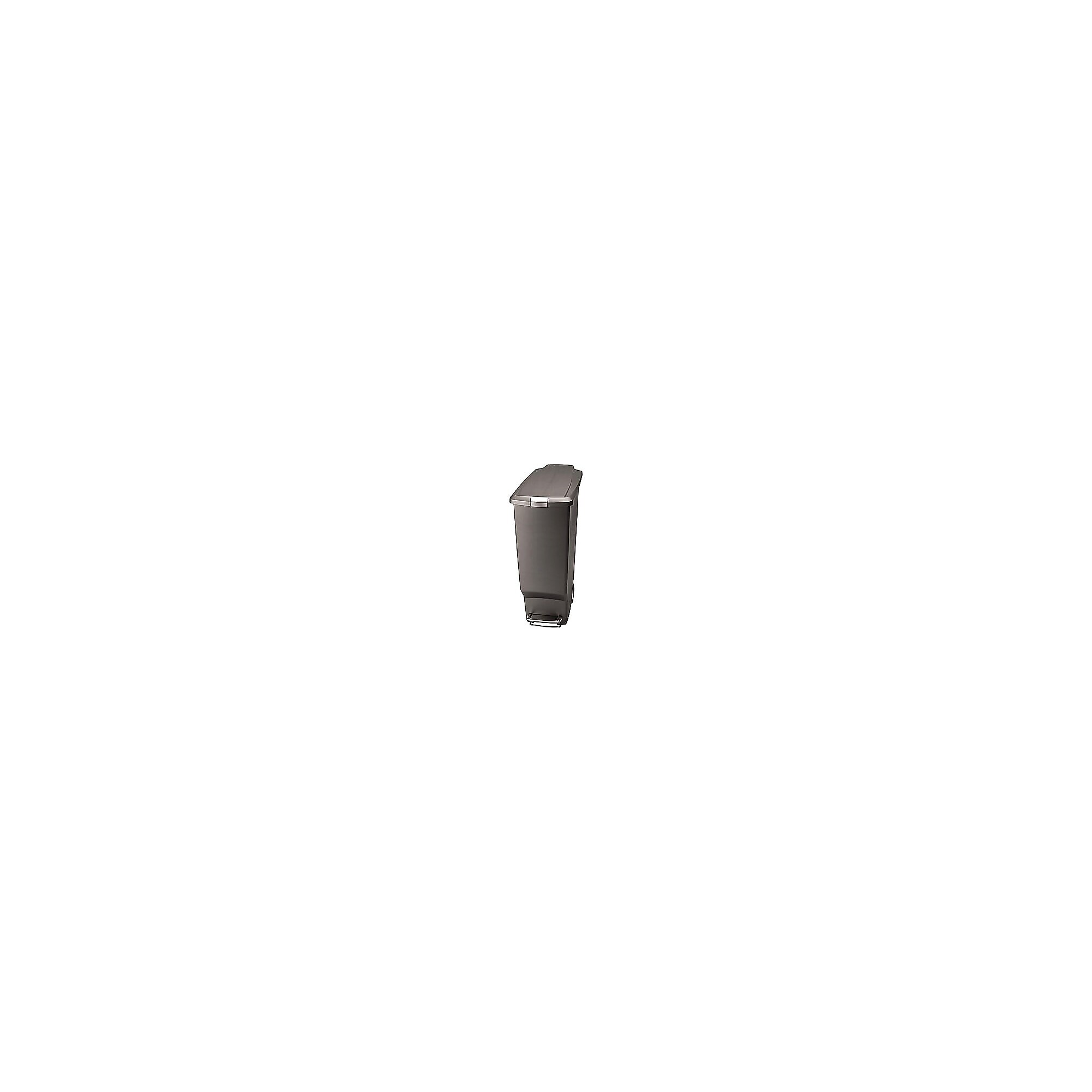 simplehuman Indoor Step Trash Can, Gray Plastic, 10.5 Gal. (CW1363) Sansujyuku sansujyuku.com