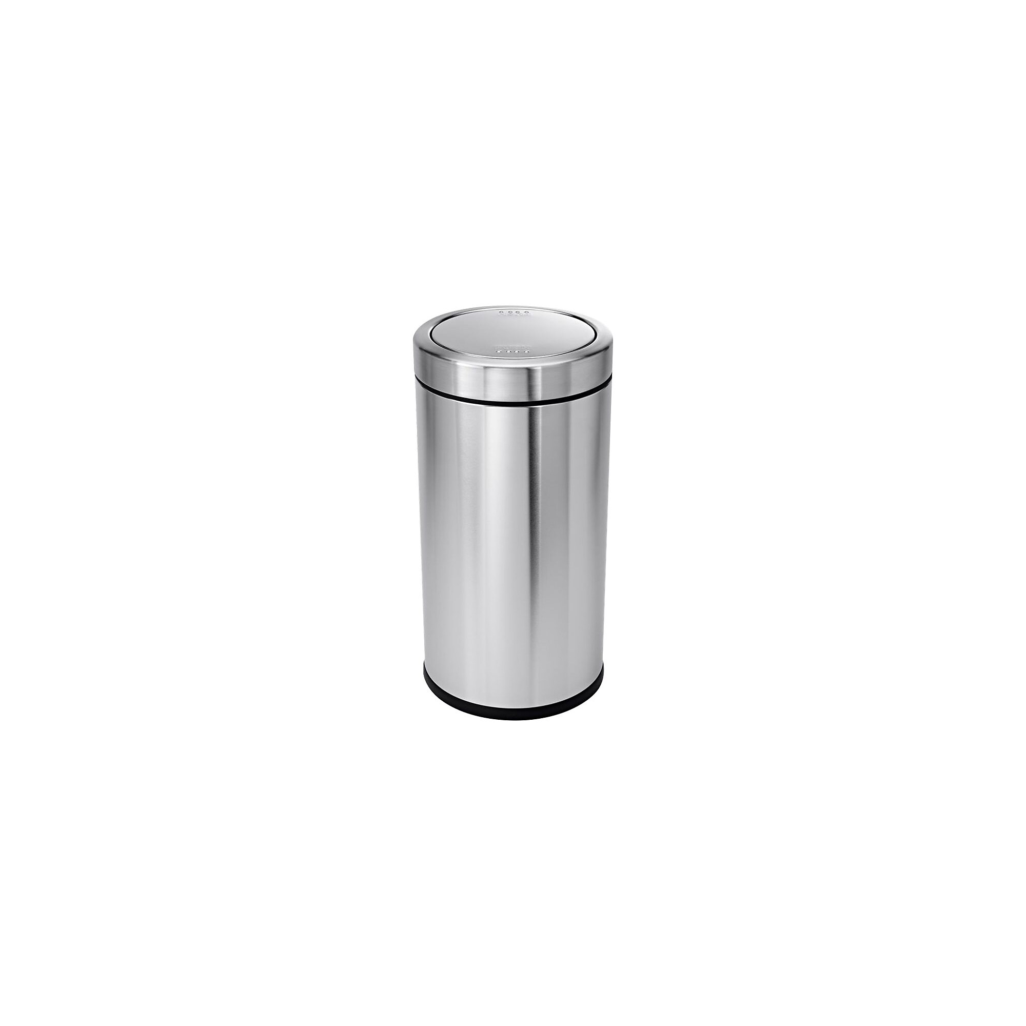 simplehuman Indoor Swing Lid Trash Can, Brushed Stainless Steel, 14.5 Gal. (CW1442) Sansujyuku sansujyuku.com