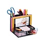 OfficeMate VersaPlus Photo 9 Compartment Plastic Compartment Storage, Black (23112)~#|#~sp44851083_sc7