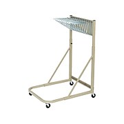 Safco Metal Mobile Cart, Tropic Sand (5026)