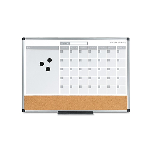 MasterVision Gold Ultra Cork & Dry Erase Planning Board