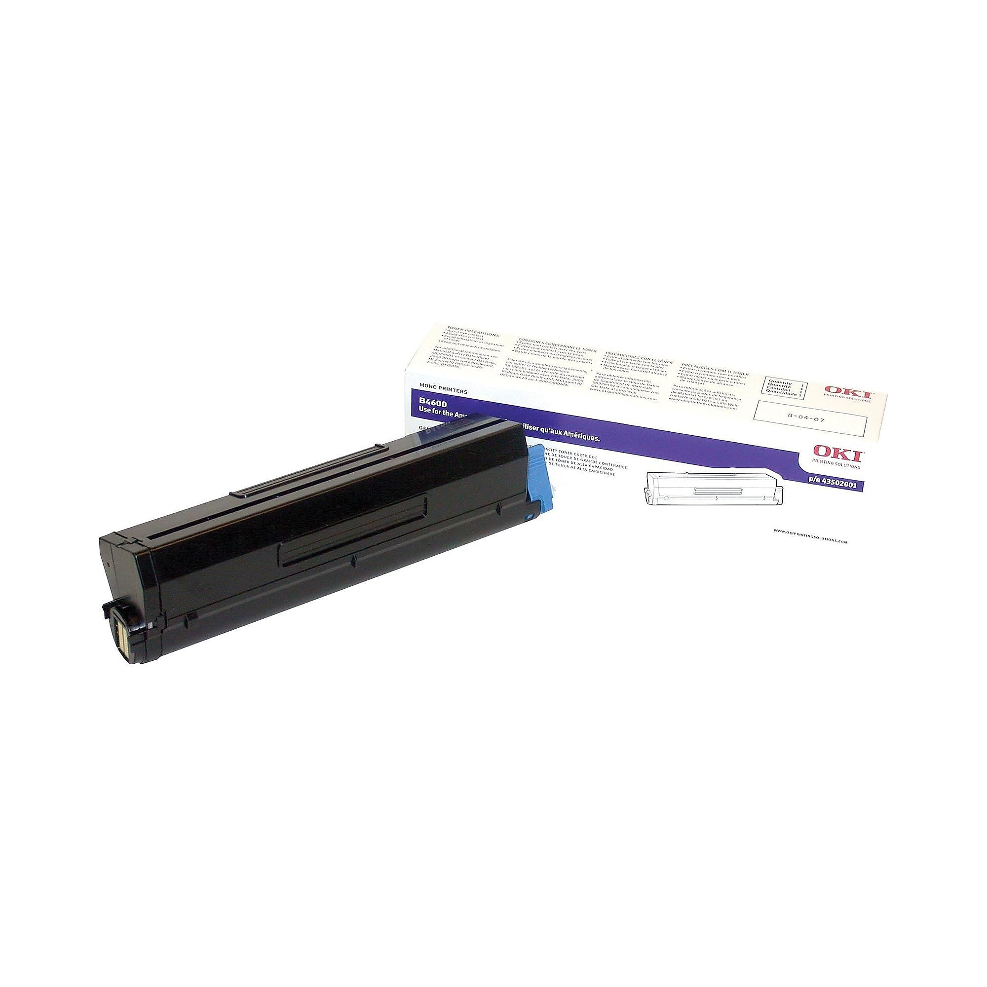 OKI 43502001 Black High Yield Toner Cartridge (1772803) Sansujyuku sansujyuku.com