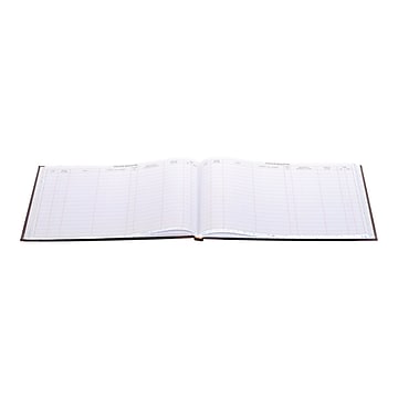 Wilson Jones Visitor Book, 208 Pages, Black (WS491)