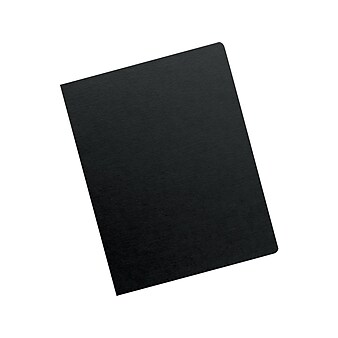Fellowes Futura Presentation Covers, Oversize, Black, 25/Pack (5224701)