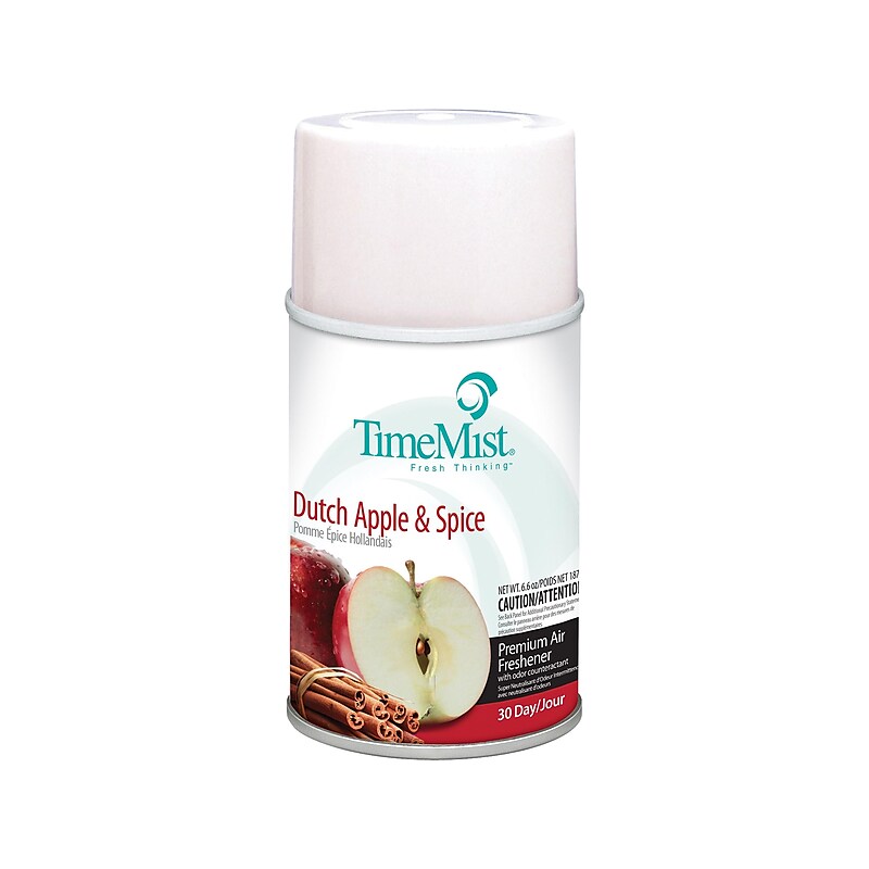 TimeMist Automatic Aerosol Air System Refill, Dutch Apple and Spice (33-4701TMCA) image 1