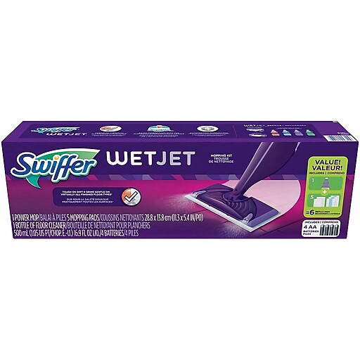 Swiffer® Wet Jet Complete Kit Staples