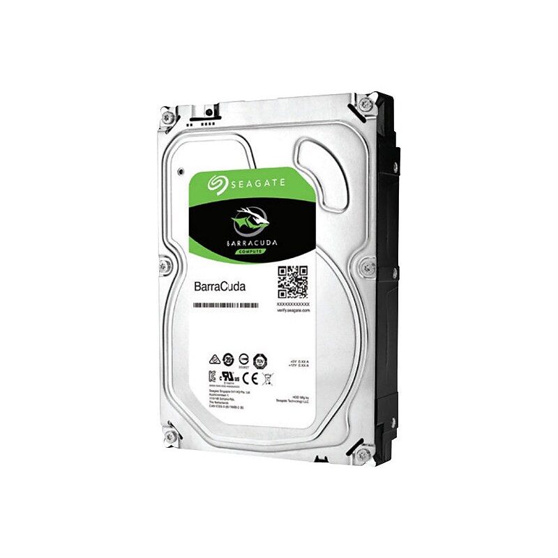 Seagate BarraCuda ST2000DMA08 2TB HDD 3.5 Inch SATA 6Gb/s 7200 RPM 256MB Cache 3.5-Inch Internal Hard Drive image 1