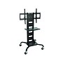 Luxor Steel Pedestal TV Stand, Screens up to 60", Black (WPSMS51)~#|#~sp44851636_sc7