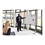 Luxor Steel Mobile Dry-Erase Whiteboard, Aluminum Frame, 4' x 3' (MB4836WW)~#|#~sp44851728_sc7