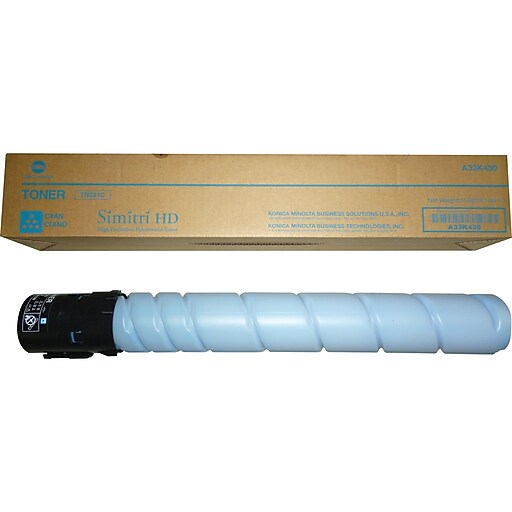 Konica Minolta TN-321C Cyan Toner Cartridge (A33K430) at Staples