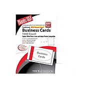 Blanks USA Business Cards, 3.5" x 2", Bristol White, 1000/Pack (BCT10B6)