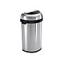 simplehuman Trash Can with Lid, 16 Gallon, Brushed Stainless Steel (CW1468)~#|#~sp44851885_sc7