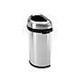 simplehuman Trash Can with Lid, 16 Gallon, Brushed Stainless Steel (CW1468)~#|#~sp44851886_sc7