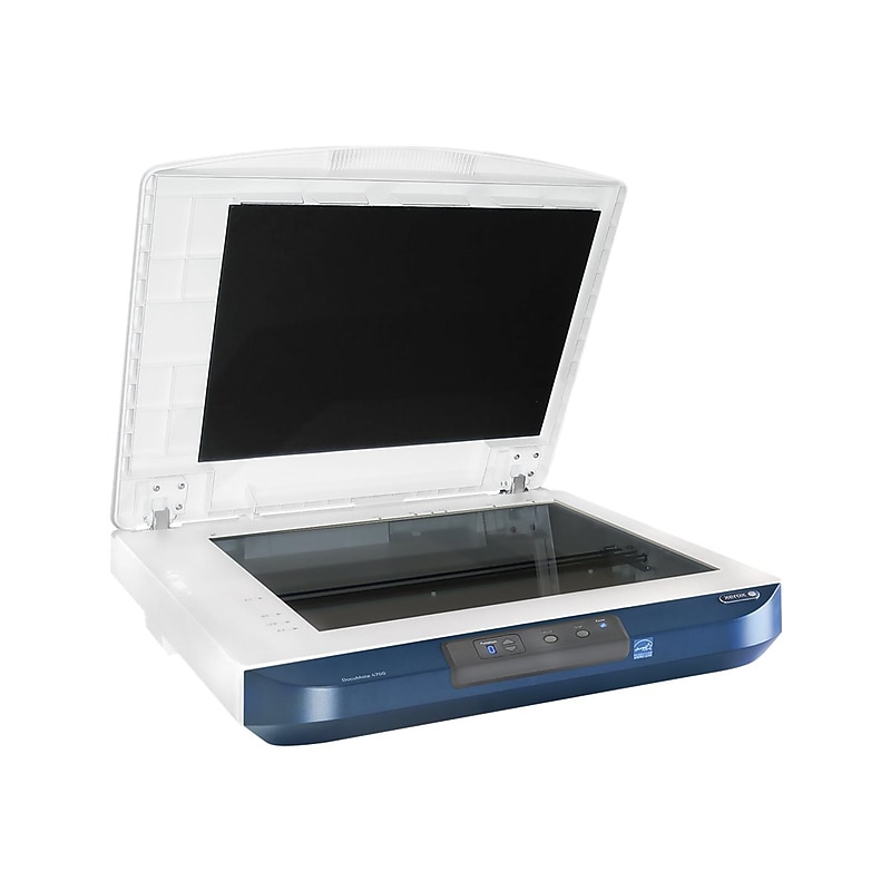 Xerox DocuMate 4700 XDM47005M-WU Flatbed Scanner, White/Blue image 1