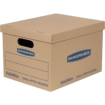 Bankers Box® SmoothMove 15" x 10" x 12" Moving Box, Kraft, 10/Carton (7714203)