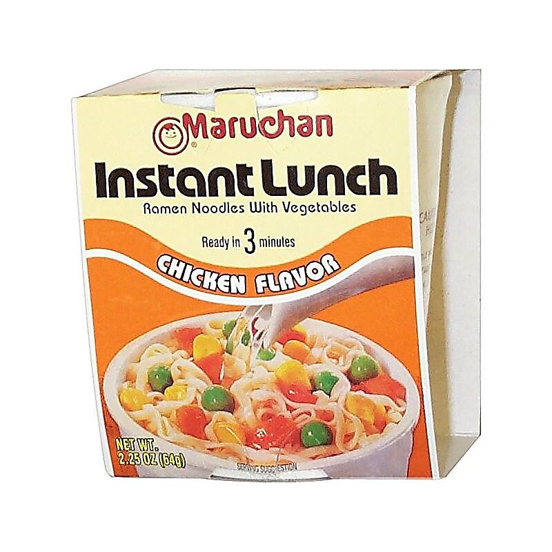 Maruchan Instant Lunch Chicken Soup, 2.25 oz., 12/Carton (MAR00121) image 1