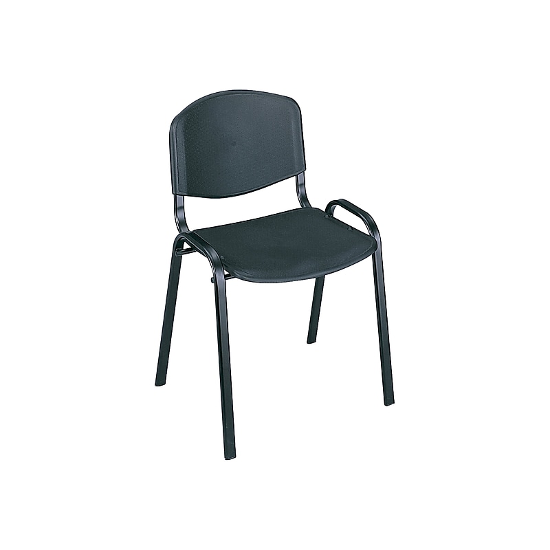 Safco Polypropylene Banquet/Reception Chairs, Black, 4/Pack (4185BLK) image 1
