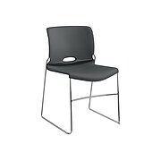 HON Olson Plastic Banquet/Reception Chairs, Lava 4/Pack (HON4041LA)
