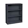 HON Brigade 3-Shelf Standard Bookcase, Charcoal (HONS42ABCS)~#|#~sp44852084_sc7