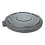 Rubbermaid BRUTE Indoor Lid, Gray Polyethylene, 32 Gal. (FG263100GRAY)~#|#~sp44852222_sc7