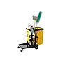 Rubbermaid Janitorial 3-Shelf Cleaning Cart with Bag (FG617388BLA)~#|#~sp44852232_sc7