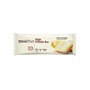 thinkThin High Protein Bars, Lemon Delight White Chocolate, 2.1 Oz., 10/Pack (209-02479)