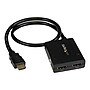 StarTech HDMI to HDMI/HDMI Audio/Video Splitter, Male to Female, Black (ST122HD4KU)~#|#~sp44852740_sc7