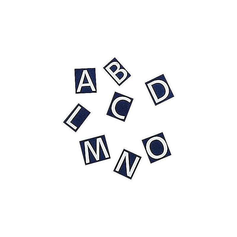 Quartet Characters for Magnetic Letter Board, White, 128/Set (M1) image 1