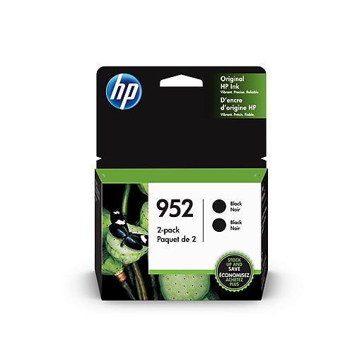 HP 952 Black Ink Cartridges, 2 Pack at Staples